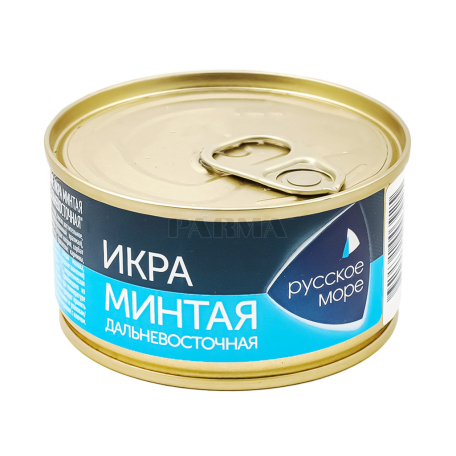 Ձկնկիթ մինտայի «Русское Море» 130գ