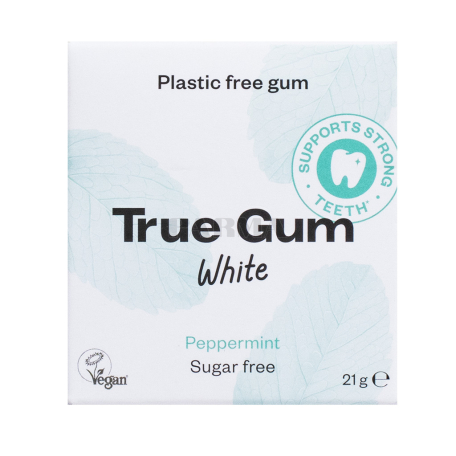 Մաստակ «True Gum White» անանուխ, առանց շաքար 21գ