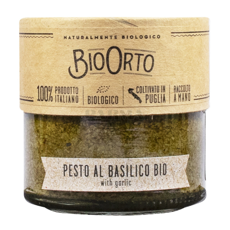 Սոուս «Bio Orto Pesto Al Basilico Con Aglio» 180գ