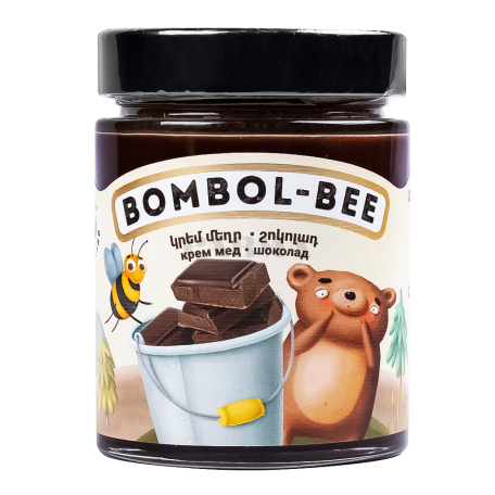 Կրեմ-մեղր «Bombol-Bee» շոկոլադ 290գ