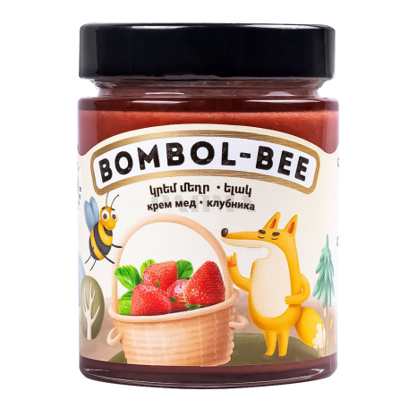 Կրեմ-մեղր «Bombol-Bee» ելակ 290գ