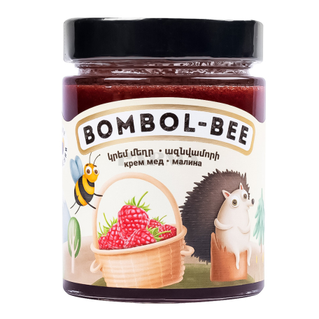 Կրեմ-մեղր «Bombol-Bee» ազնվամորի 290գ