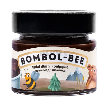 Կրեմ-մեղր «Bombol-Bee» շոկոլադ 120գ