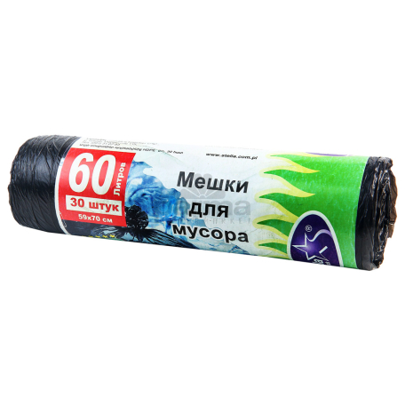 Տոպրակ աղբի «Stella» 30հատ