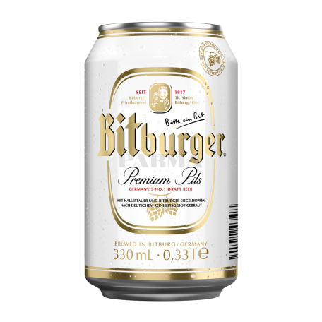 Գարեջուր «Bitburger» բաց 330մլ