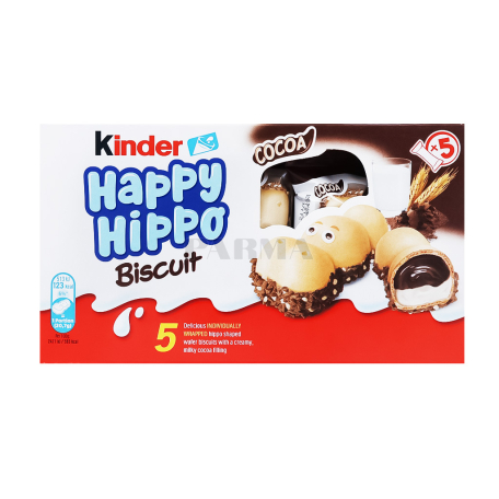 Թխվածքաբլիթ «Kinder Happy Hippo» 103գ