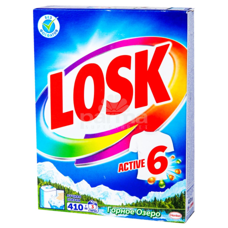 Փոշի լվացքի «Losk» 410գ