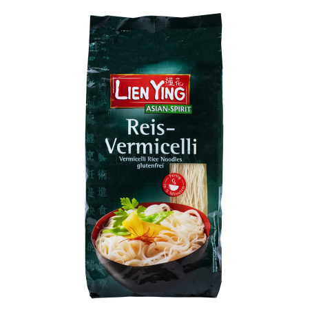 Լապշա «Lien Ying» բրնձի, առանց գլյուտեն 250գ