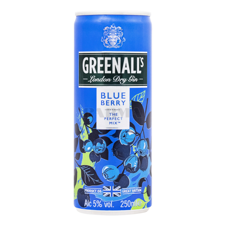 Ջին «Greenall`s Blue Berry» 250մլ