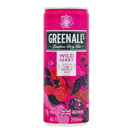 Ջին «Greenall`s Wild Berry» 250մլ