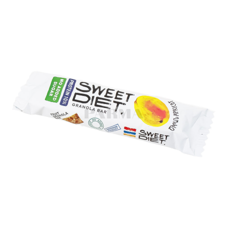Գրանոլա «Sweet Diet Protein» ծիրանի չիր, ընդեղեն 40գ