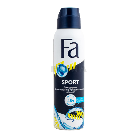 Deodorant "Fa Sport Men" citrus, aluminum-free 150ml