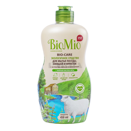 Հեղուկ սպասքի «Bio Mio» անանուխի յուղ 450մլ