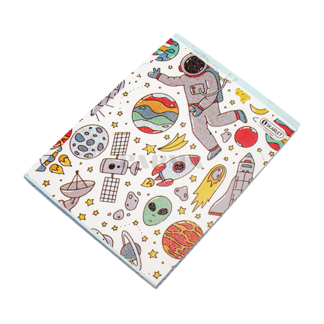 Տետր «Skarlet» վանդակավոր 96թերթ