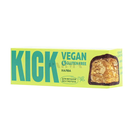 Բատոն «Kick Vegan» հալվա, առանց գլյուտեն 45գ
