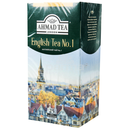 Թեյ «Ahmad English No.1» սև 50գ
