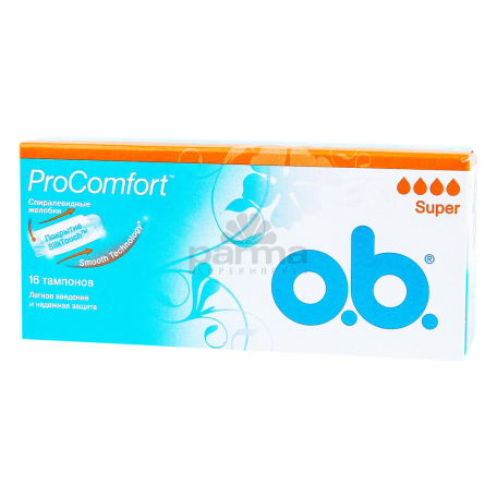 Տամպոններ «o.b. ProComfort Super»