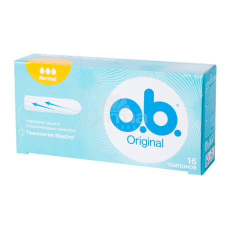 Տամպոններ «o.b. Original Normal» 16 հատ