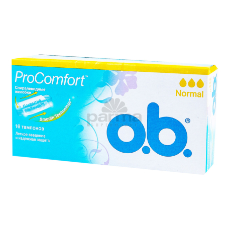 Тампоны `o.b. ProComfort Normal`