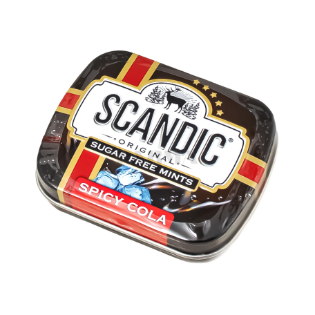 Սառնաշաքար «Scandic» կծու կոլա, առանց շաքար 14գ
