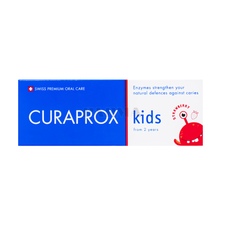 Ատամի մածուկ «Curaprox» մանկական, ելակ 60մլ