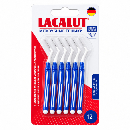 Межзубная щетка "Lacalut Ultra Fine" 6шт, 1.1-1.2мм
