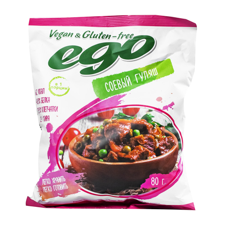 Գուլյաշ սոյայի «Ego» առանց գլյուտեն 80գ