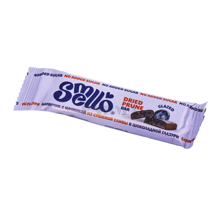Բատոն «Smello» սև սալորաչիր, առանց շաքար 45գ