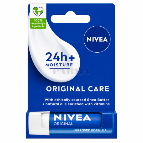 Бальзам для губ "Nivea" основной уход 4.8г