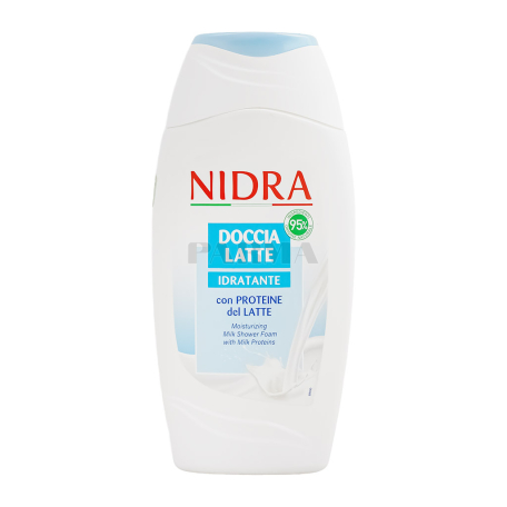 Գել լոգանքի «Nidra Idratante» կաթնային սպիտակուց 250մլ