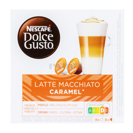 Кофе-капсулы «Nescafe Latte Macciato Caramel» 145.6г