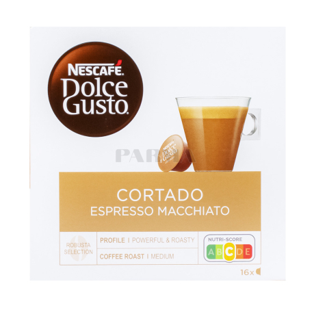 Coffee-capsules «Nescafe Cortado Espresso Macchiato» 100.8g