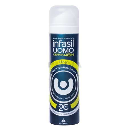 Հակաքրտինքային միջոց «Infasil Uomo Dry Men» 150մլ