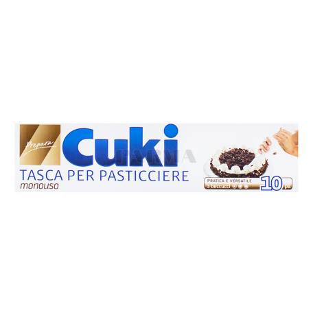 Տոպրակ սննդի «Cuki» 10հատ