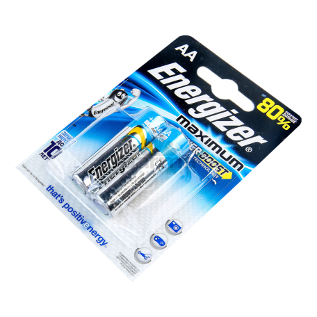 Батарейки `Energizer` maximum AA 2шт.
