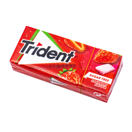 Մաստակ «Trident» ելակ, առանց շաքար 14գ