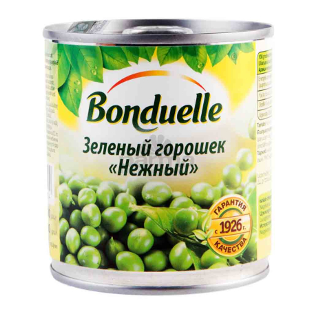 Зеленый горошек `Bonduelle` 400г