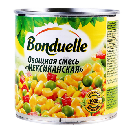 Բանջարեղենային խառնուրդ «Bonduelle» մեքսիկական 340գ