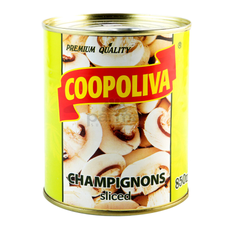 Մարինացված շամպինիոն  «Coopoliva» կտրատած 850գ