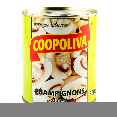 Մարինացված շամպինիոն  «Coopoliva» կտրատած 850գ