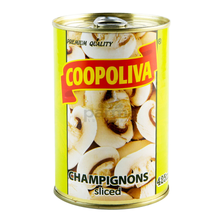 Մարինացված շամպինիոն «Coopoliva» կտրտած 400գ