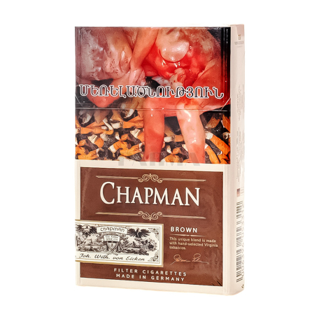 Ծխախոտ «Chapman Slims Brown N4»