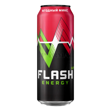 Էներգետիկ ըմպելիք «Flash Up Energy» հատապտղային միքս 450մլ
