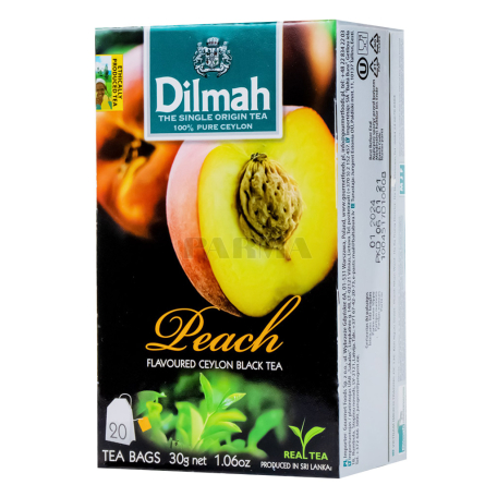 Чай «Dilmah» персик 30գ