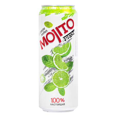 Զովացուցիչ ըմպելիք «Mojito Fresh» անանուխ, լայմ 450մլ