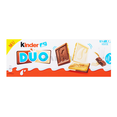 Թխվածքաբլիթ «Kinder Duo» կաթնային 150գ