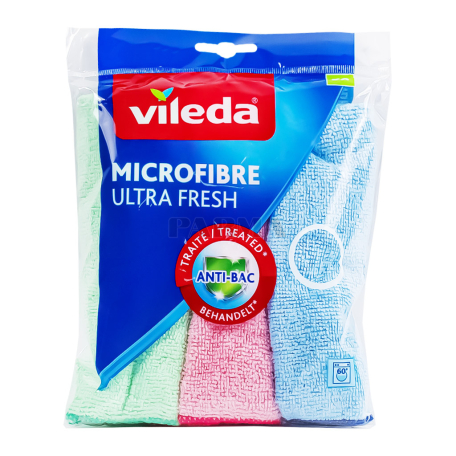 Միկրոֆիբրե լաթ «Vileda Microifibre Ultra Fresh» 3հատ