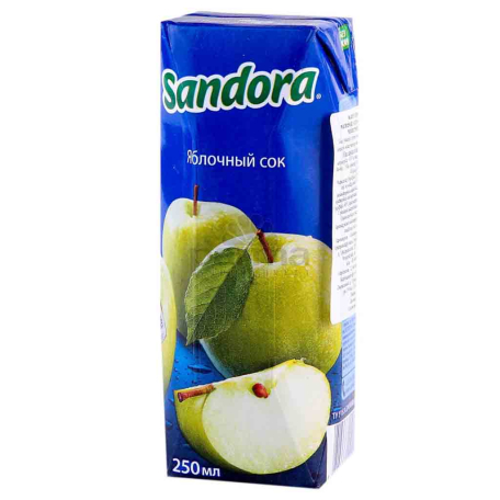 Հյութ բնական «Sandora» կանաչ խնձոր 250մլ