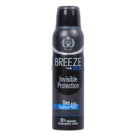 Հակաքրտինքային միջոց «Breeze Invisible Protection Men» 150մլ