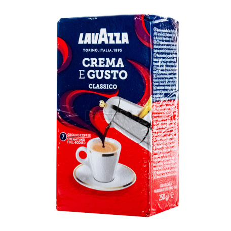 Кофе молотый `LavAzza Crema e Gusto` 250г